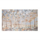 Quadro orizzontale con raffigurazione paesaggistica acrilico su tela 150x90