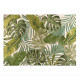Tappeto in tessuto con decoro a rilievo 115x230