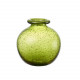 Vaso basso svasato in vetro dal design moderno