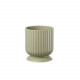 Vaso basso in cermica dal design elegante