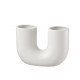 Vaso grande in porcellana a forma di U dal design moderno