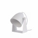 Lampada da comodino moderna in metallo e diffusore orientabile