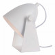 Lampada da comodino moderna in metallo e diffusore orientabile