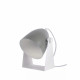 Lampada da comodino moderna in metallo e diffusore orientabile