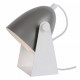 Lampada da comodino moderna in metallo e diffusore orientabile