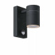 Applique a LED da esterno con struttura in acciaio dal design moderno