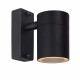 Applique a LED da esterno con struttura in acciaio e un diffusore moderno