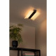 Applique da bagno a LED in metallo con diffusore in acrilico