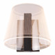 Applique da bagno a LED in metallo con diffusore in acrilico