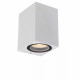 Applique da esterno con struttura in alluminio cubica dal design moderno
