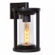 Applique da esterno con struttura in alluminio moderna e diffusore in pvc