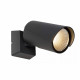 Applique da esterno in alluminio diffusore a led orientabile dal design moderno
