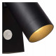 Applique da esterno in alluminio diffusore orientabile e sensore di movimento