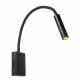 Applique da parete a LED con presa USB e Anelli intercambiabili inclusi