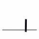 Applique da parete a LED con struttura in alluminio dal design moderno