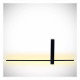 Applique da parete a LED con struttura in alluminio dal design moderno