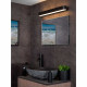 Applique da parete a LED con struttura in metallo dalle linee moderne