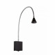 Applique da parete a LED con struttura in metallo e diffusore orientabile