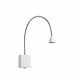 Applique da parete a LED con struttura in metallo e diffusore orientabile