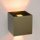 Applique da parete a LED dimmerabile struttura in alluminio moderna verniciata