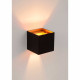 Applique da parete a LED dimmerabile struttura in alluminio moderna verniciata