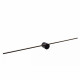Applique da parete a LED struttura in alluminio grande dal design minimalista