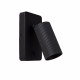 Applique da parete con diffusore in alluminio orientabile dal design moderno