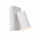 Applique da parete con diffusore in alluminio orientabile dal design moderno