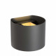 Applique da parete con LED dimmerabile e struttura in alluminio rotonda moderna