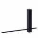 Applique da parete grande a LED con struttura in alluminio dal design moderno
