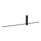Applique da parete grande a LED con struttura in alluminio dal design moderno