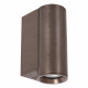 Applique da parete in alluminio dal design moderno con una lampadina