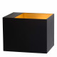 Applique da parete in alluminio verniciato a forma di cubo dal design moderno