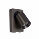 Applique in alluminio LED integrato orientabile e dimmerabile dal design moderno