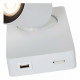 Applique in alluminio LED integrato orientabile e dimmerabile dal design moderno