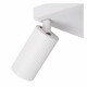 Faretti da soffitto con struttura in alluminio orientabile dal design moderno
