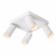 Faretti da soffitto con struttura in alluminio orientabile dal design moderno