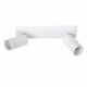 Faretti da soffitto moderno con struttura in alluminio e diffusori orientabili