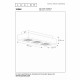 Faretto 3 diffusori a LED orientabili e struttura in alluminio di design moderno