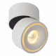 Faretto a LED con struttura tubolare in alluminio orientabile dal design moderno