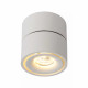Faretto a LED con struttura tubolare in alluminio orientabile dal design moderno