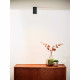 Faretto a LED dimmerabile con struttura cubica in alluminio dal design moderno