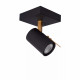Faretto a LED dimmerabile con struttura in metallo e diffusore orientabile