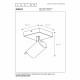 Faretto a LED dimmerabile con struttura in metallo e diffusore orientabile