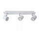 Faretto a LED dimmerabile struttura in metallo e triplo diffusore orientabile