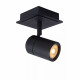 Faretto a led dimmerabile struttura in metallo moderna e diffusore orientabile