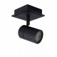 Faretto a led dimmerabile struttura in metallo moderna e diffusore orientabile