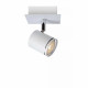 Faretto a LED dimmerabile struttura in metallo moderna e diffusore orientabile