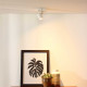 Faretto a LED dimmerabile struttura in metallo moderna e diffusore orientabile