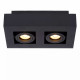 Faretto a LED in alluminio e 2 diffusori orientabili dal design moderno